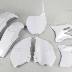 UFO KOMPLET PLASTIKÓW YAMAHA YZ 125 '06-'14, YZ 250 '06-'14 KOLOR BIAŁY (YA302E046) - WYPRZEDAŻ