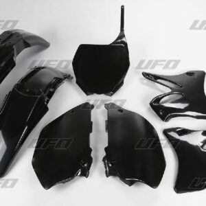 UFO KOMPLET PLASTIKÓW YAMAHA YZ 125 '06-'14, YZ 250 '06-'14 KOLOR CZARNY (YA302E001)