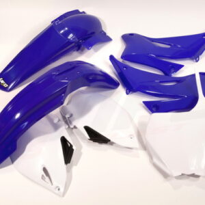 UFO KOMPLET PLASTIKÓW YAMAHA YZF 250 '06-'09, YZF 450 '06-'09 KOLOR OEM (BIAŁY/NIEBIESKI) (YA305E999)