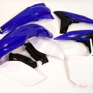 UFO KOMPLET PLASTIKÓW YAMAHA YZF 250 '10 KOLOR OEM (BIAŁY/NIEBIESKI) (YA308E999)