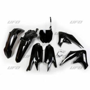 UFO KOMPLET PLASTIKÓW YAMAHA YZF 250 '19-'23 , YZF 450 '18-'22 KOLOR CZARNY (YA321E001)