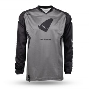 UFO KOSZULKA BAMBERG JERSEY CROSS KOLOR SZARY/CZARNY ROZMIAR L
