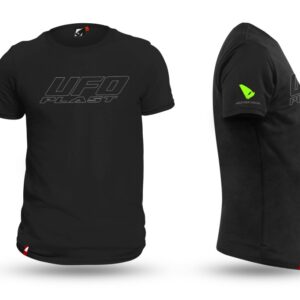UFO KOSZULKA T-SHIRT KOLOR CZARNY ROZMIAR XL 100% BAWEŁNY