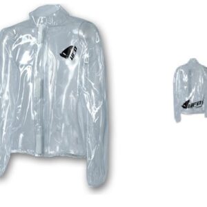 UFO KURTKA PRZECIWDESZCZOWA, PRZEZROCZYSTA ROZMIAR XXXL