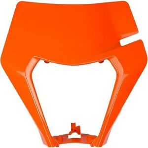 UFO OSŁONA LAMPY PRZÓD KTM EXC/EXC-F TPI '20-23 KOLOR POMARAŃCZOWY (WZÓR OEM)
