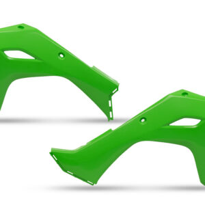UFO OSŁONY CHŁODNICY KAWASAKI KXF 250 '25, KXF 450 '24-'26 KOLOR ZIELONY