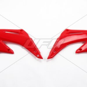 UFO OSŁONY CHŁODNICY HONDA CR 125/250 '02-'07 KOLOR CZERWONY