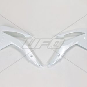 UFO OSŁONY CHŁODNICY HONDA CRF 250R '14-'17, CRF 450R '13-'16 KOLOR BIAŁY