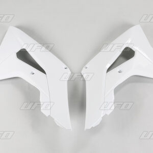 UFO OSŁONY CHŁODNICY HONDA CRF 250R '18-'20, CRF 450R '17-'20 KOLOR BIAŁY - WYPRZEDAŻ
