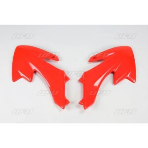 UFO OSŁONY CHŁODNICY HONDA CRF 50 '04-'20 KOLOR CZERWONY - WYPRZEDAŻ