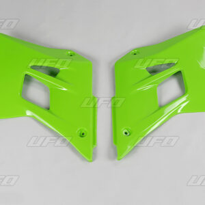 UFO OSŁONY CHŁODNICY KAWASAKI KDX 200 '95-18 KOLOR ZIELONY