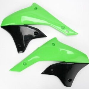 UFO OSŁONY CHŁODNICY KAWASAKI KLX 450R '07-'25 KOLOR ZIELONY