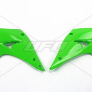 UFO OSŁONY CHŁODNICY KAWASAKI KX 125/250 '03-'17 KOLOR ZIELONY
