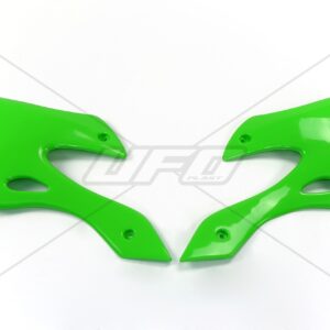 UFO OSŁONY CHŁODNICY KAWASAKI KX 125/250 '99-'02 KOLOR ZIELONY