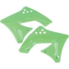 UFO OSŁONY CHŁODNICY KAWASAKI KXF 250 '09-'11 KOLOR ZIELONY - WYPRZEDAŻ