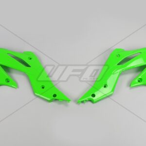 UFO OSŁONY CHŁODNICY KAWASAKI KXF 250 '13-'16 KOLOR ZIELONY