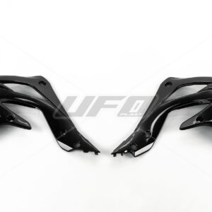 UFO OSŁONY CHŁODNICY KAWASAKI KXF 450 '12-'15 KOLOR CZARNY