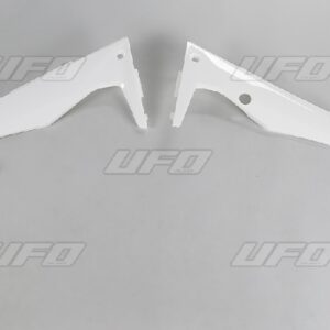 UFO OSŁONY CHŁODNICY KAWASAKI KXF 450 '16-'17 KOLOR BIAŁY