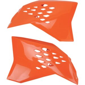 UFO OSŁONY CHŁODNICY KTM SX '07-'08, EXC '08 KOLOR POMARAŃCZOWY = KT04016127