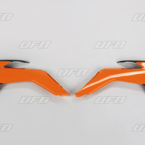 UFO OSŁONY CHŁODNICY KTM SX 85 '13-'17 KOLOR OEM (POMARAŃCZOWY/CZARNY)
