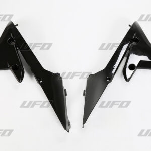 UFO OSŁONY CHŁODNICY YAMAHA YZF 250 '14-'18, YZF 450 '14-'17, WRF 250 '15-'19, WRF 450 '16-'18, KOLOR CZARNY - WYPRZEDAŻ