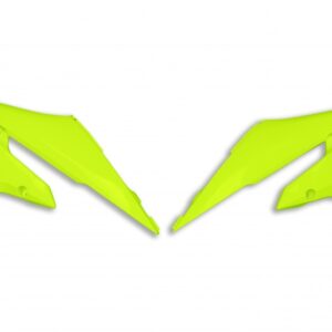 UFO OSŁONY CHŁODNICY YAMAHA YZF 250 '19-'22, WRF 250 '20-'25, YZF 450 '18-22, WRF 450 '19-'25 KOLOR ŻÓŁTY FLUO - WYPRZEDAŻ