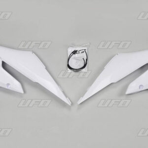 UFO OSŁONY CHŁODNICY YAMAHA YZF 250 '19-'22, WRF 250 '20-'25, YZF 450 '18-22, WRF 450 '19-'25 KOLOR BIAŁY