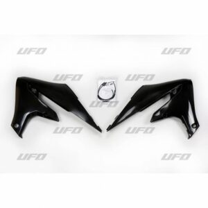 UFO OSŁONY CHŁODNICY YAMAHA YZF 250 '19-'22, WRF 250 '20-'25, YZF 450 '18-22, WRF 450 '19-'25 KOLOR CZARNY