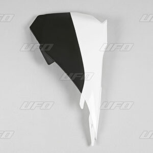 UFO OSŁONY FILTRA POWIETRZA KTM SX 85 '13-17 (1 SZT. LEWY) KOLOR OEM (BIAŁY/CZARNY)