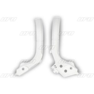 UFO OSŁONY RAMY HUSQVARNA TC 125/250 '19-22, FC 250/350/450 '19-22, TE 150/250/300 '20-22, FE 250/350/450/501 '20-22 KOLOR BIAŁY '20