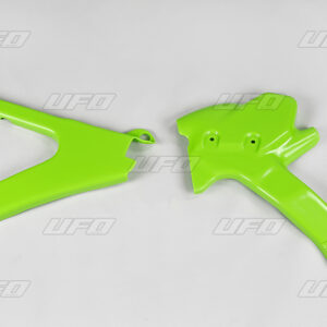 UFO OSŁONY RAMY KAWASAKI KDX 200 '95-18 KOLOR ZIELONY