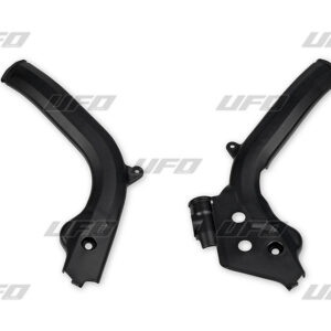 UFO OSŁONY RAMY KTM SX 125/150 '16-'22 , EXC 125/150/300 TPI '17-'18 ,SXF 250/350/450 '16-'18 , EXCF 250/350/450/500 '17-'23 KOLOR CZARNY - ZASTĘPUJE GG07138001