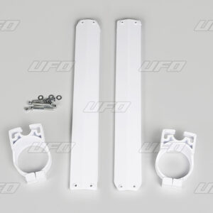 UFO OSŁONY TELESKOPÓW ( AMORTYZATORÓW ) PRZEDNICH YAMAHA YZ 125/250/360 '89 KOLOR BIAŁY