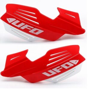 UFO PLASTIKI ZAMIENNE DO OSŁON RĄK (HANDBARÓW) VULCAN PM01650070 KOLOR CZERWONY/BIAŁY