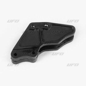 UFO PROWADNICA ŁAŃCUCHA KAWASAKI KX 80 '95-'00, KX 85 '00-'25, KX 100 '01-'21, KX 112 '22-'25 KOLOR CZARNY
