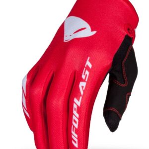 UFO RĘKAWICE SKILL JUNIOR CROSS / MTB / E-BIKE KOLOR CZERWONY ROZMIAR L