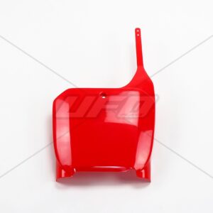 UFO TABLICA NA NUMER STARTOWY HONDA CR 125/250 '00-'03, CRF 450 '02-'03 KOLOR CZERWONY