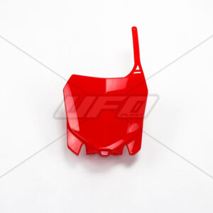 UFO TABLICA NA NUMER STARTOWY HONDA CRF 450R 13-16, CRF 250R 14-17 KOLOR CZERWONY