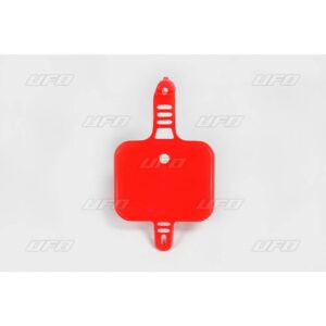 UFO TABLICA NA NUMER STARTOWY HONDA CRF 50 '04-'20 KOLOR CZERWONY - WYPRZEDAŻ