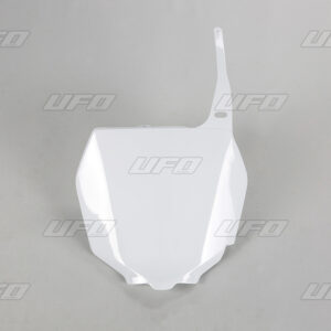 UFO TABLICA NA NUMER STARTOWY SUZUKI RM 125/250 '01-'17, RMZ 250 '07-'09, RMZ 450 '05-'07, KOLOR BIAŁY