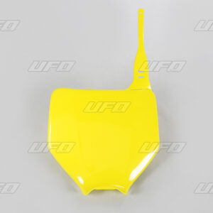 UFO TABLICA NA NUMER STARTOWY SUZUKI RMZ 250 '04-'06 KOLOR ŻÓŁTY - ZASTĄPIONY PRZEZ KA03740102