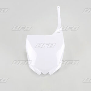 UFO TABLICA NA NUMER STARTOWY YAMAHA YZ 125/250 '02-'14 RESTYLING KOLOR BIAŁY