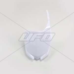 UFO TABLICA NA NUMER STARTOWY YAMAHA YZ 125/250 '15-'18, YZF 250 '10-'18,YZF 450 '10-'17, KOLOR BIAŁY