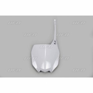 UFO TABLICA NA NUMER STARTOWY YAMAHA YZ 125/250 '22-'23 YZF 250 '19-'23, YZF 450 '18-'22 KOLOR BIAŁY