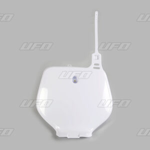UFO TABLICA NA NUMER STARTOWY YAMAHA YZ 125/250 '92-'99, YZ / WR '98-'99 KOLOR BIAŁY