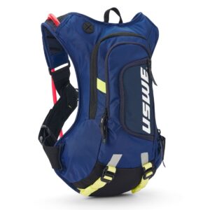 USWE CAMEL BAG MOTO HYDRO 12 FACTORY BLUE KOLOR NIEBIESKI/CZARNY/ŻÓŁTY MOTO/ROWER POJEMNOŚĆ 3 LITRY PŁYN (12 L PLECAK+3L PŁYN) ZASTĘPUJE USWE2123439