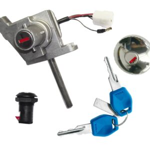 V PARTS (VICMA) STACYJKA + KOREK + ZAMEK YAMAHA YP 125 MAJESTY/ MBK (8374)