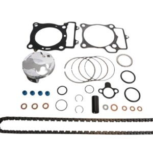 VERTEX ZESTAW NAPRAWCZY GÓRY SILNIKA HONDA CRF 250 R / RX '18-'19 (STD. + 0.01MM = 78.96MM) (13.9:1) (TŁOK, USZCZELKI TOP-END, ŁAŃCUSZEK ROZRZĄDU)