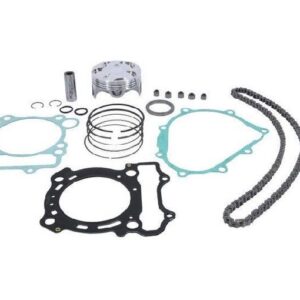 VERTEX 2025/12 ZESTAW NAPRAWCZY GÓRY SILNIKA YAMAHA YZ 250 F (YZF250) '08-'13 (STD. 76,95MM) (TŁOK, USZCZELKI TOP-END, ŁAŃCUSZEK ROZRZĄDU)