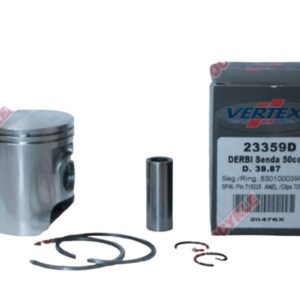 VERTEX TŁOK DERBI SENDA 50 (39,84MM) (PIERŚCIENIE 53010003990 x 2 SZT.)